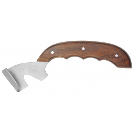 Couteau bucheron 17 cm - palissandre