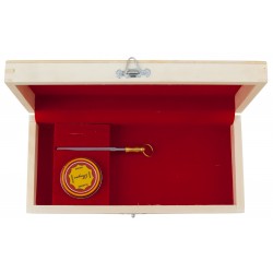 Stainless Pakistan Knife Set in Wooden Gift Box with Sharpening Steel & Grease