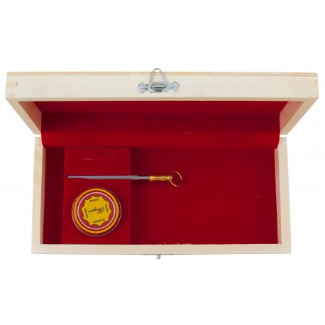 Coffret cadeau en bois avec fusil & graisse