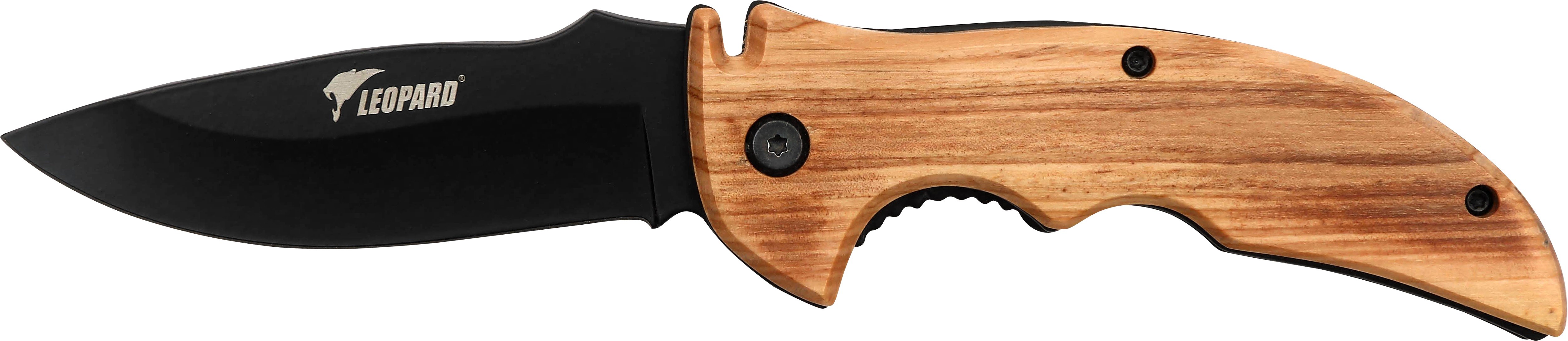 Folding Teak Wood Handle Knife - Easygrip Design for Precision - Quality Blades from Pakistan