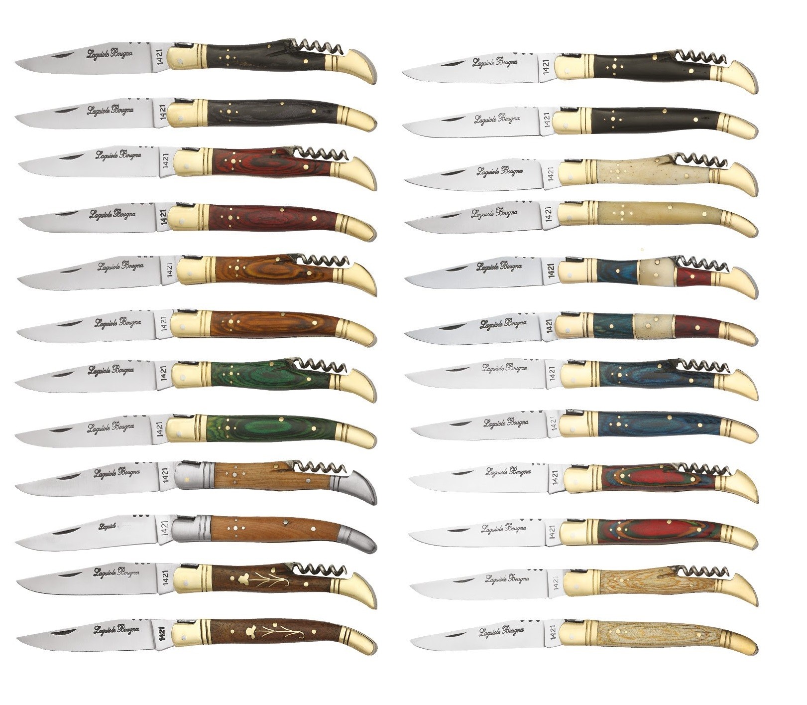 Assorted 12 cm Pocket Knife Pack - Set of 24 Pakistan Cutters