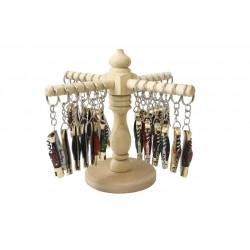 Display for 24 key rings + 24 key rings