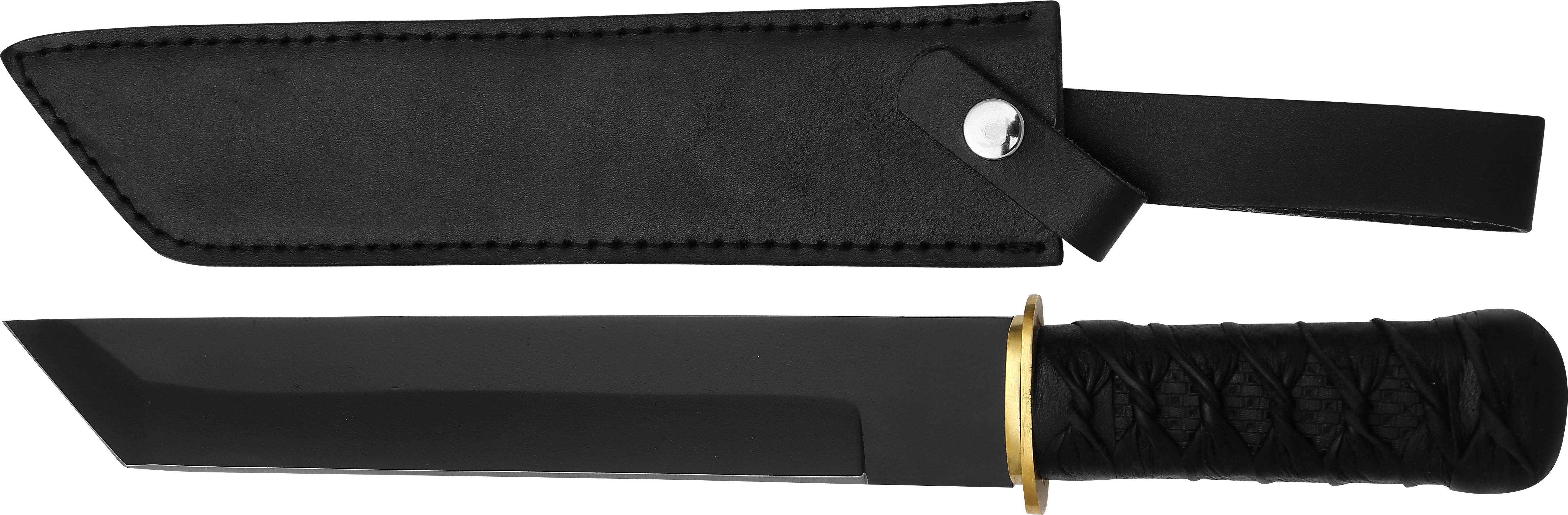 Katana 37 cm tanto noir & étui