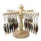 Stainless Steel Keychain Organizer Display Stand