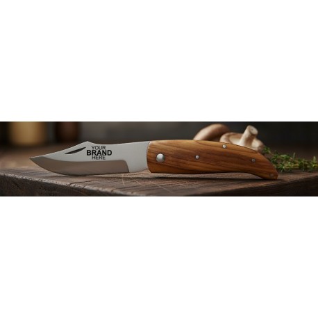 L - Folding knife Shark 12 cm - teak