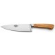 Chef Knife – 15 cm Stainless Steel Blade with Teak Wood Handle & Steel Bolster