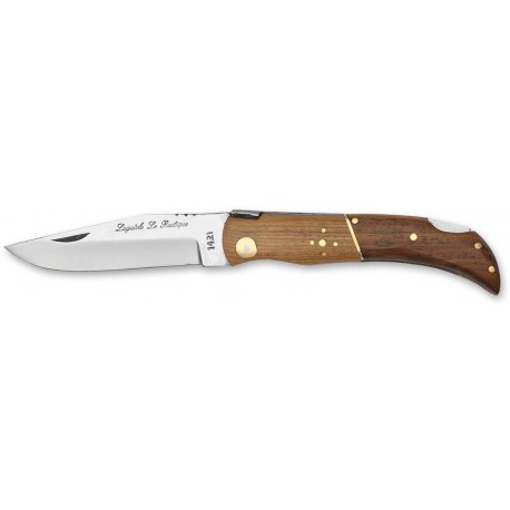 LR - Folding knife 10,5 cm - teak/dark wood