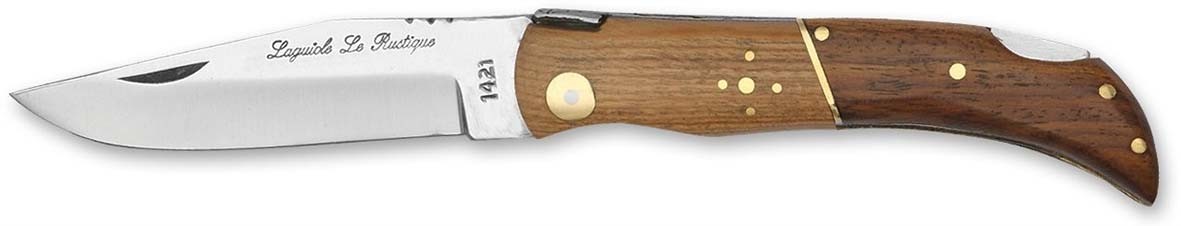 LR - Folding knife 10,5 cm - teak/dark wood