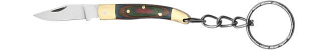 Fisherman's Choice Multi-Wood Handle Keychain Knives - Pakistan Blades for Sale