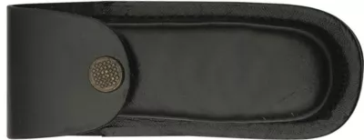 Black Leather Pocket Knife Sheath – 10.5 cm
