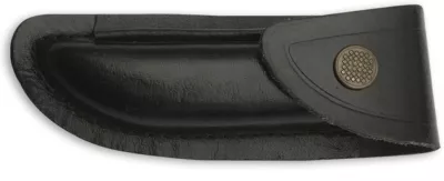 Black Leather Blade Sheath – 13 cm