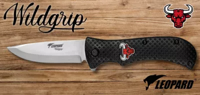 Bull Mascot Assisted-Opening Pocket Knife – 11 cm Blade, 12 cm Handle