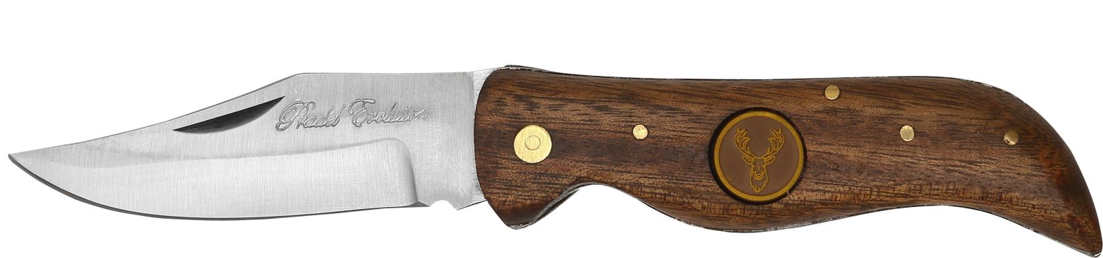 Acacia Wood Handle Hunting Folding Knife – 10.5 cm Handle