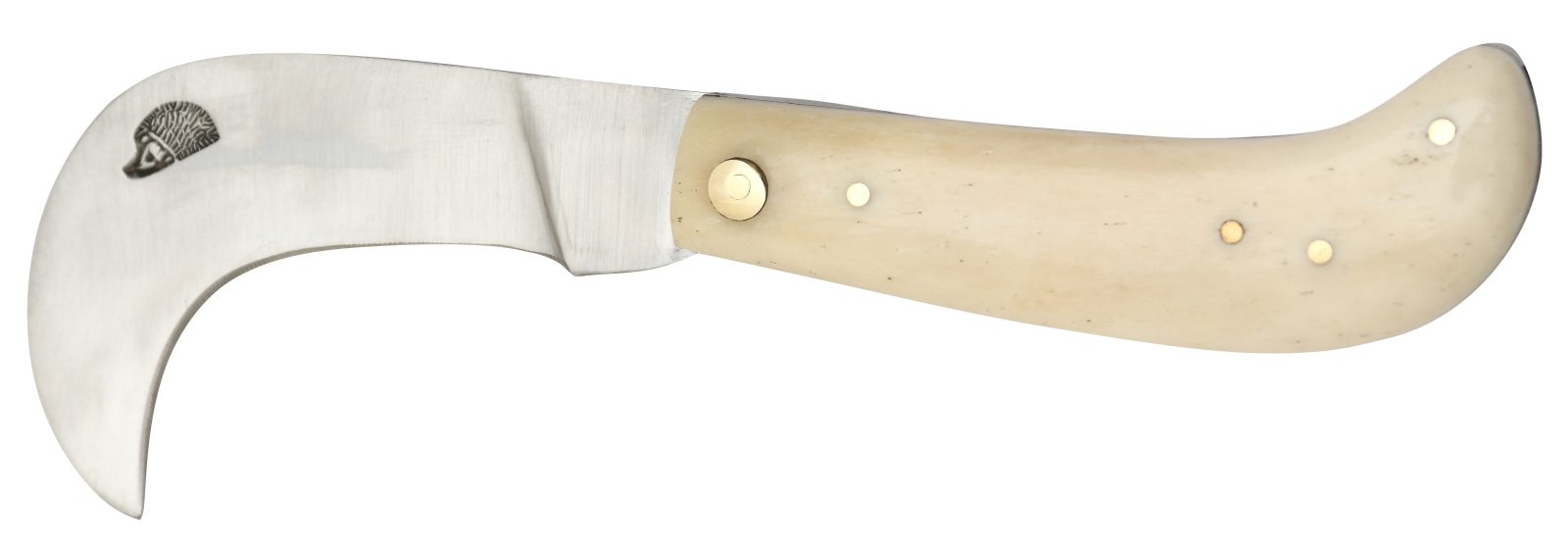 White Bone Handle Pruning Knife – 8.5 cm Handle